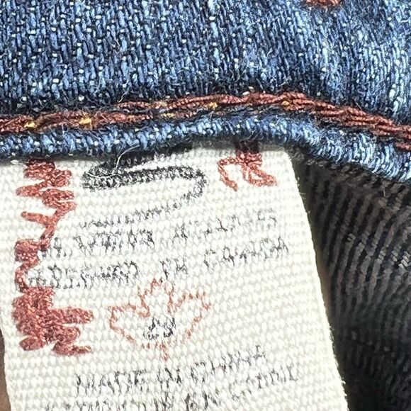 Silver Jeans Womens 29 Boot Cut Low Rise Dark Wash Denim Stretch Inseam 33 in - Picture 15 of 16